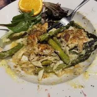 Chicken and asparagus