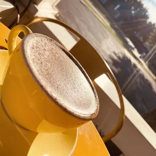 a cup of hot chocolate