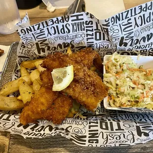 Fish Basket (I started eating before I realized I didn't snap a pic)