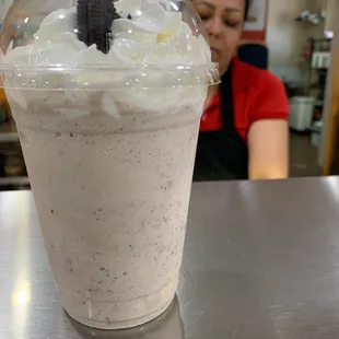 Oreo smoothie!