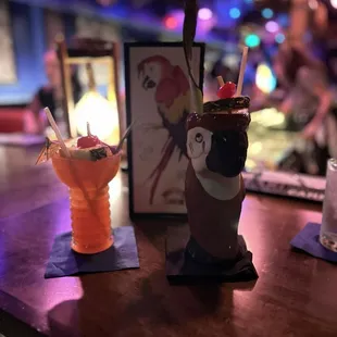 Left: Mary&apos;s B.O.T.E. Right: Jungle Bird