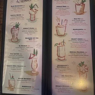 Menu Part I
