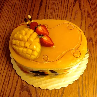 Mango Mousse Cake
