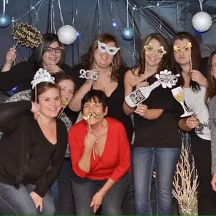 New Years photo booth