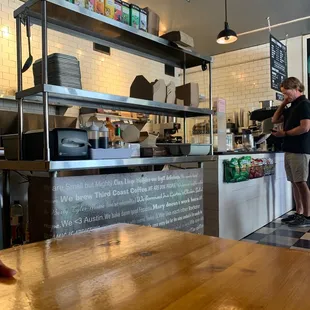 Order area  Pickup area