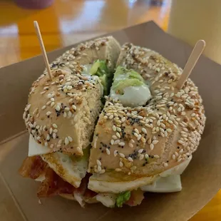 B.A.T. Bagel Sandwich