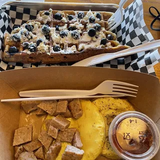 Mary J. Blueberry Waffle