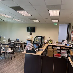 interior, sushi and sashimi