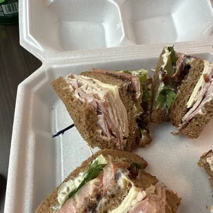 Turkey Club Sandwich