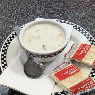 Cream of potato soup