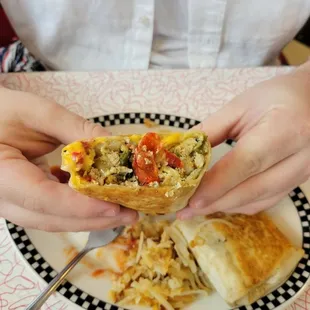 Sausage Breakfast Burrito