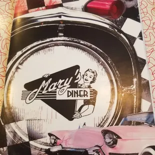 a pink car with a checkered background