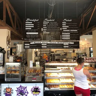 Nice clean menu, not too much but enough
