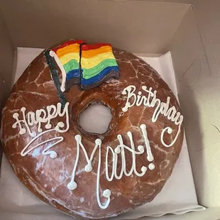 The cake
