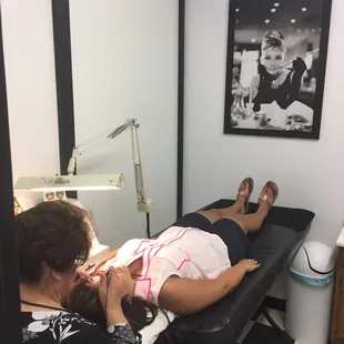 Forehead/hairline definition!