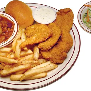 chicken wings and fried chicken, food