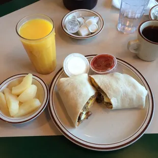 Breakfast burrito