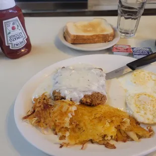 Chicken fried steak.