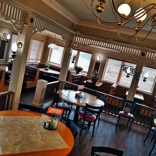a view of the dining room