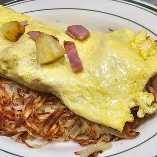Hawaiian Omelet
