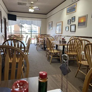 Dining room of memories! How many breakfast meetings we had here!