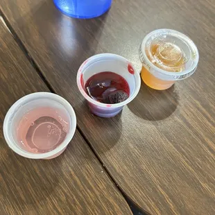 Marys Homemade Jelly: watermelon, blackberry and guava