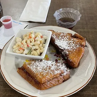 Monte Cristo and Macaroni Salad