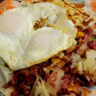 Party Hash Corn Beef