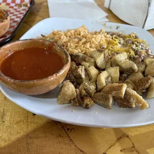 Chicharron plate