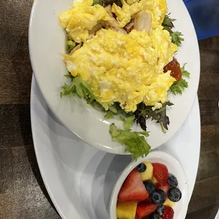 Breakfast bowl with fruit