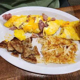 Ham and Cheese Omelet