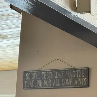 Adorable and funny sign