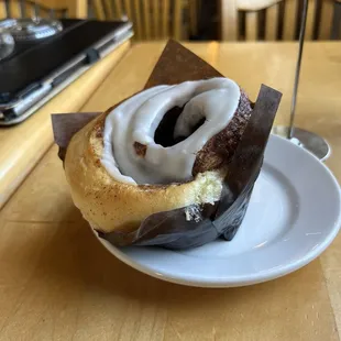 Tastes as good as a fresh made Cinnabon which I think is the gold standard!!