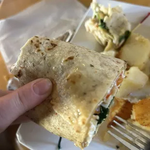 Sunrise Turkey Wrap
