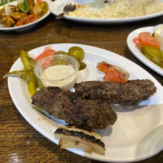 Beef Kafta Kabob