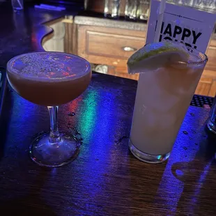 Gin Gin Mule and Jack Rose