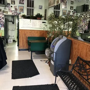 a view of the front desk of mary's place