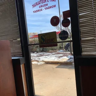 front door