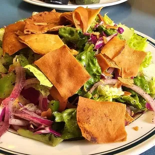 Vegetarian Fatoush Salad