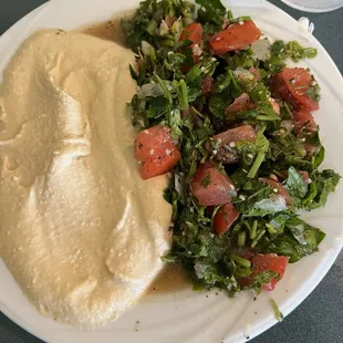 Hummus &amp; Tabbouleh