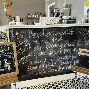 Front with Special Menu