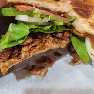 They now have tortas! This is the Pastor Torta.