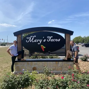 Had to get a pic with the sign lol