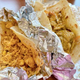 Chorizo and Egg Taco