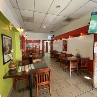 Inside dining