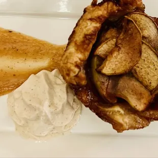 Apple tart at Mary's Vine