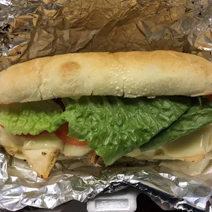 Chargrilled chicken club