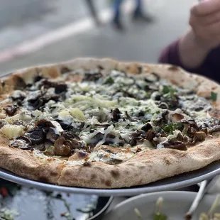 Mushroom Pizza