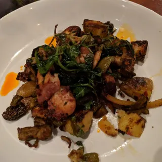 Pan Roasted Spanish Octopus