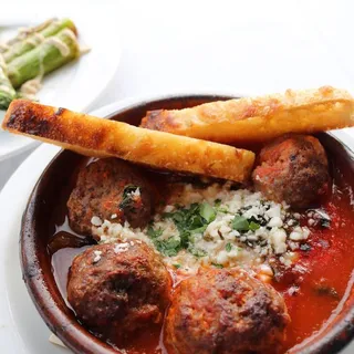 Wood Fire Roasted Pork and Beef Meatballs